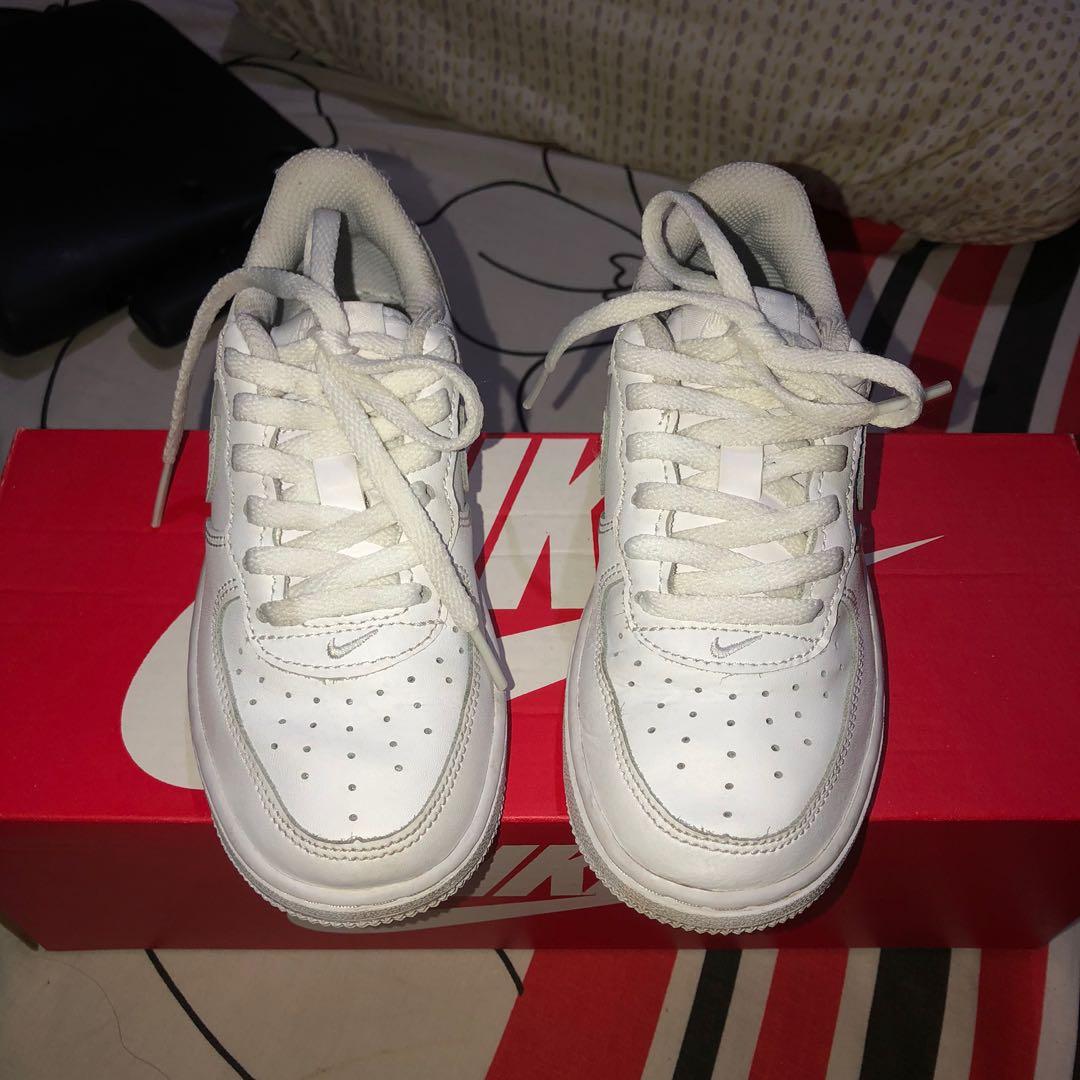 Nike Air Force 1 Low Triple White Toddler Babies Kids Babies