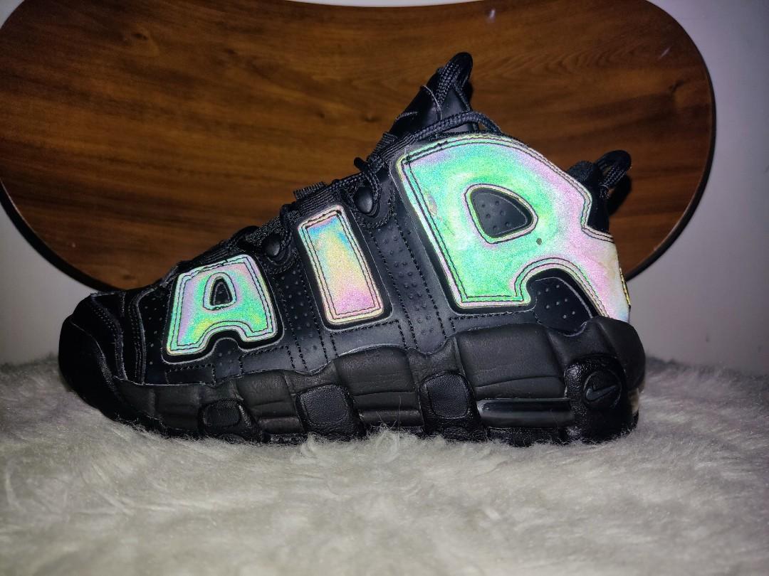 Nike air more uptempo gs reflective cheap