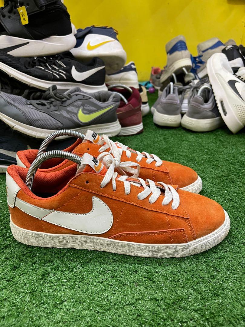 Blazer low store vintage suede orange