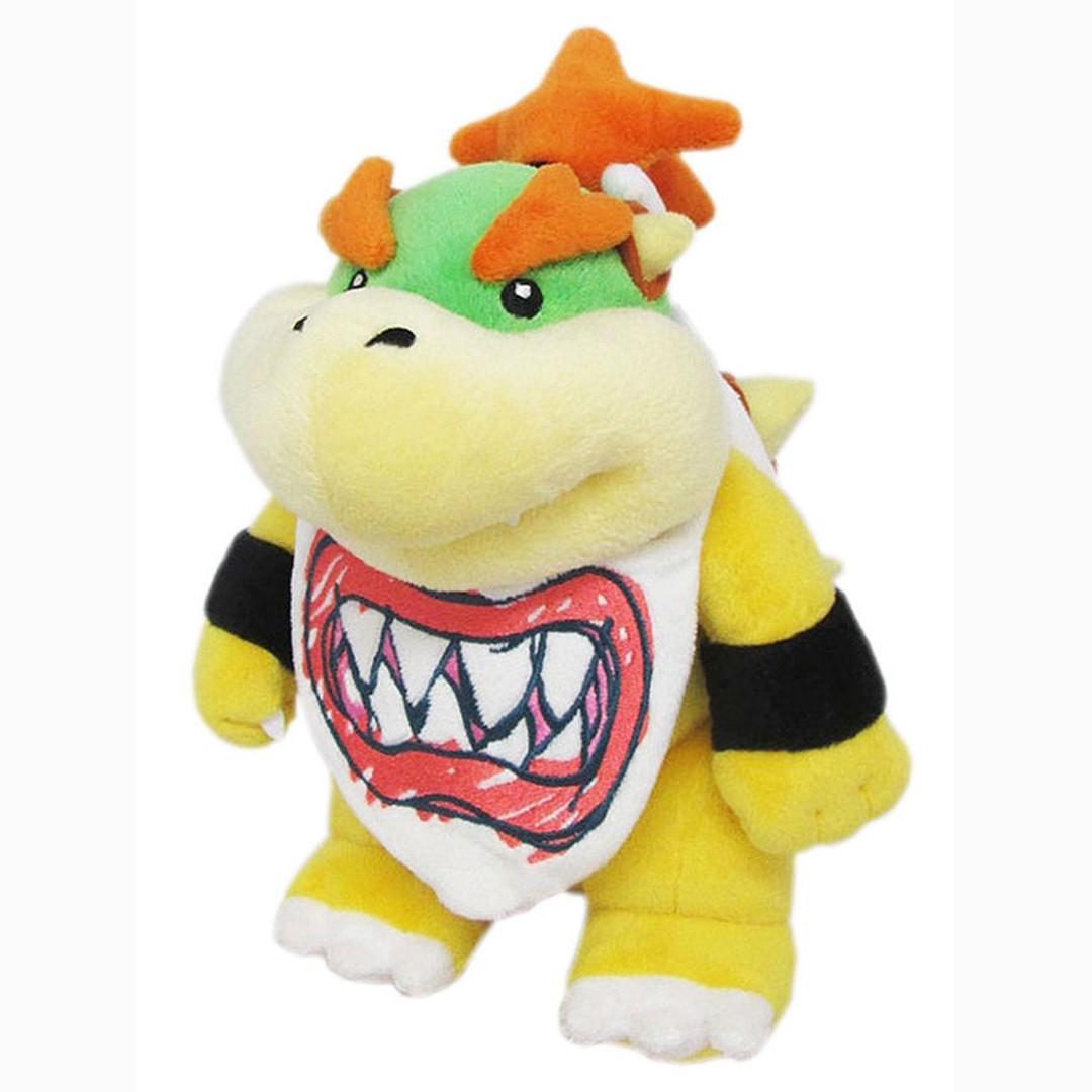super mario bros bowser jr plush