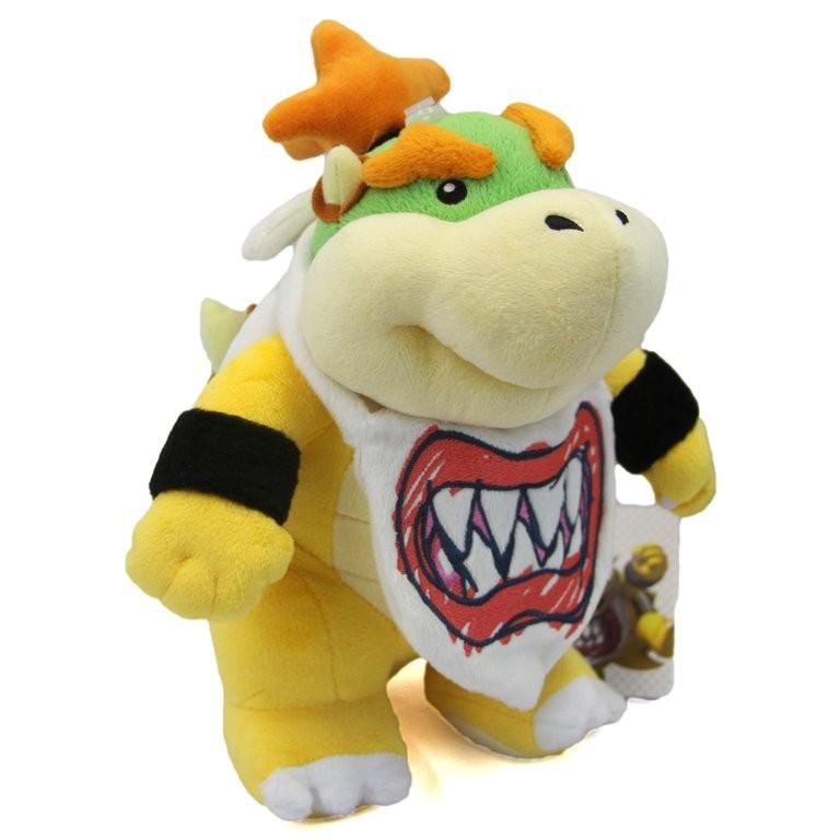 super mario bros bowser jr plush