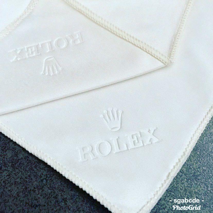 Original Rolex Cloth for Cleaning & Polishing, Luxury, Watches on Carousell