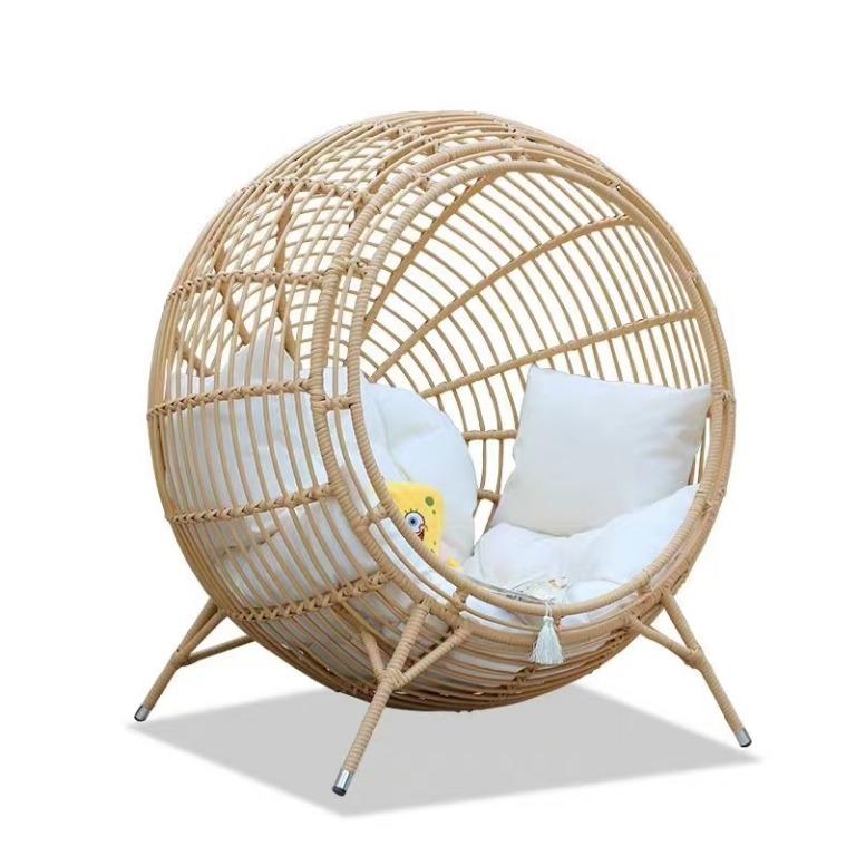 Outdoor Furniture Free Delivery Round Wicker Chair, Furniture & Home