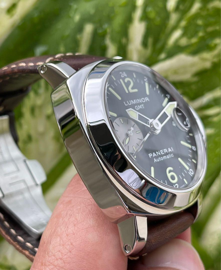 Panerai PAM 00088 Luminor GMT Automatic Acciaio Preowned Men s