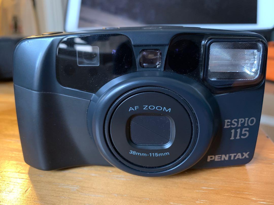 Pentax Espio 115 film camera, 攝影器材, 相機- Carousell