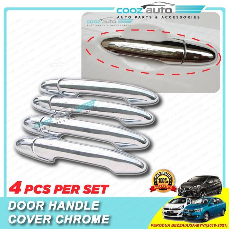 Perodua Myvi 2018 2021 Bezza Axia Door Handle Cover Chrome
