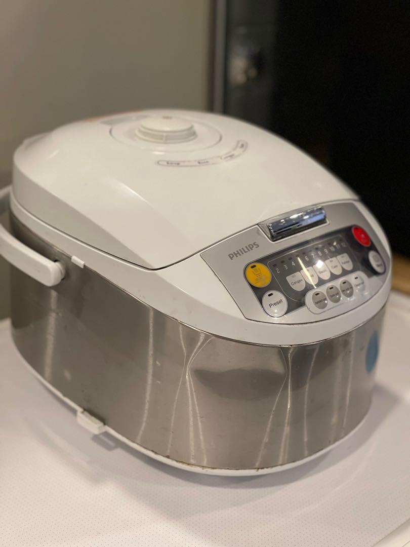 PHILIPS HD3038 FUZZY LOGIC RICE COOKER (1.8L) Condition 7/10 35, TV