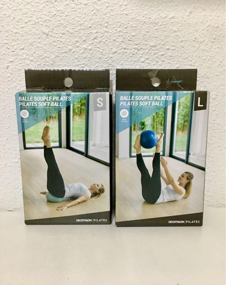 Pilates Size Pilates Soft Ball (S & L sizes), Sports Equipment, Exercise & Fitness ...