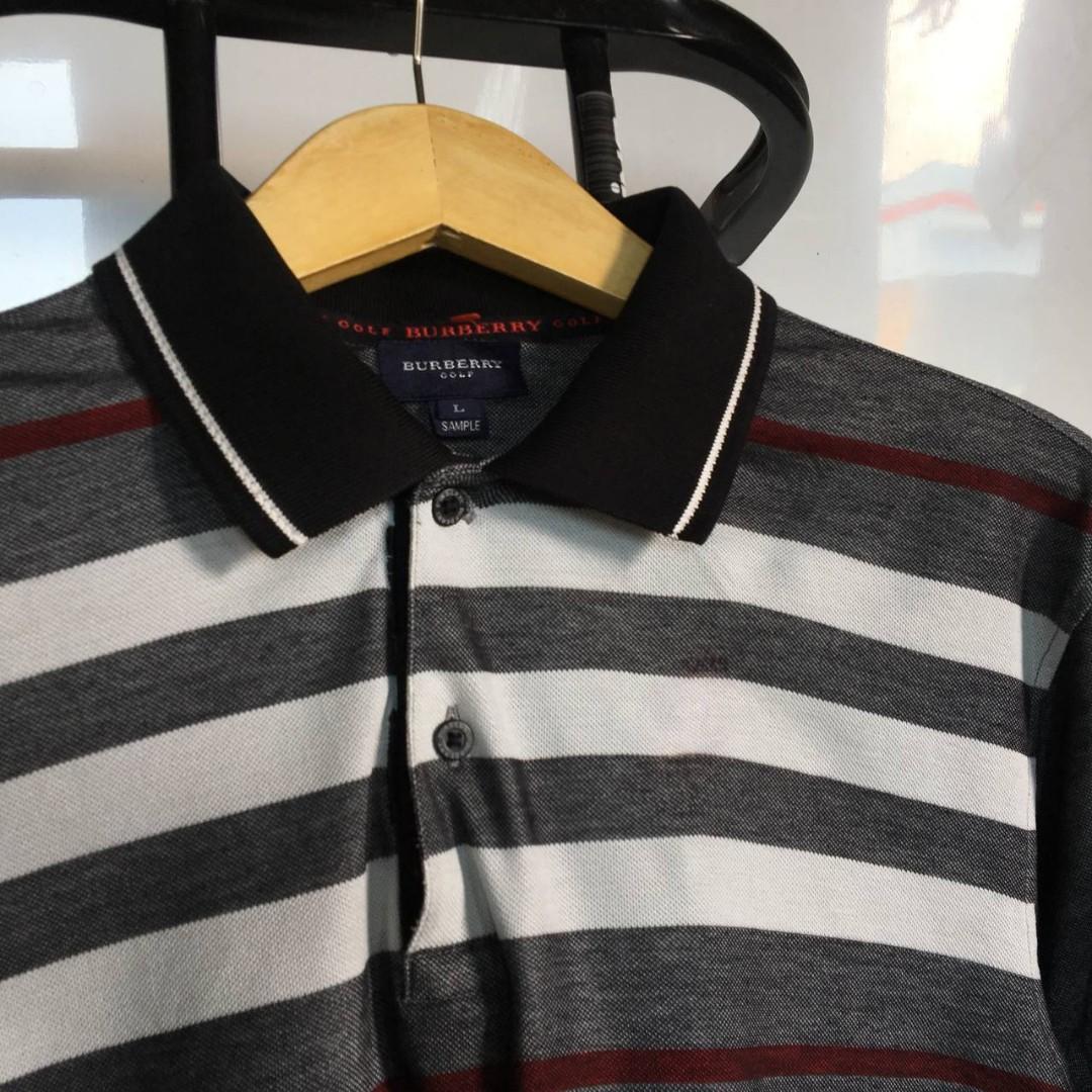 burberry golf polo shirt