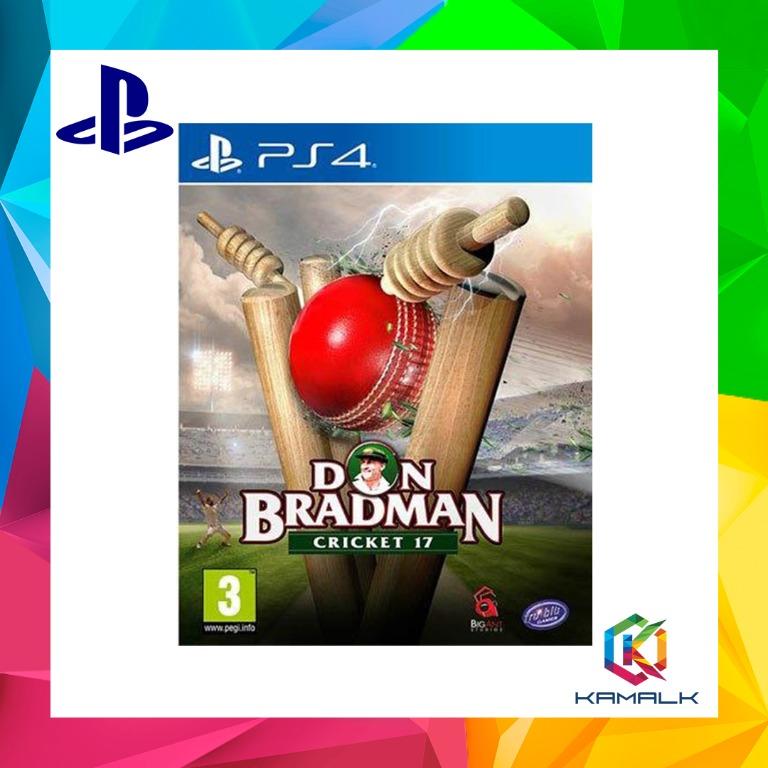 PS4 Don Bradman Cricket 17 (R2), Video Gaming, Video Games