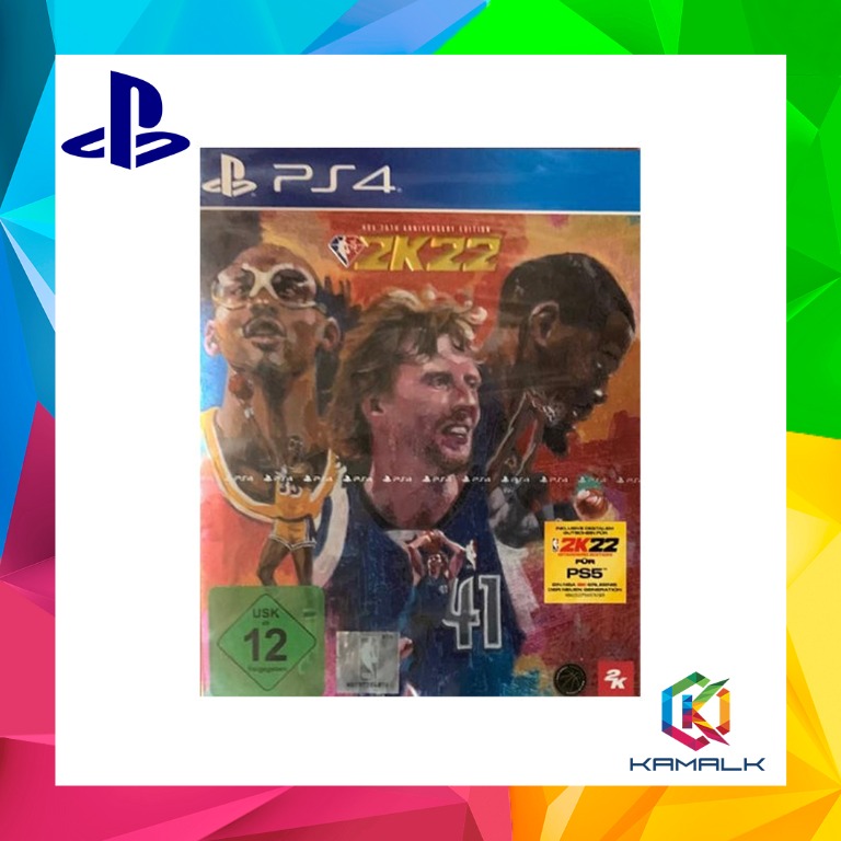 NBA 2K22 75th Anniversary Edition, 2K, PlayStation 4, [Physical