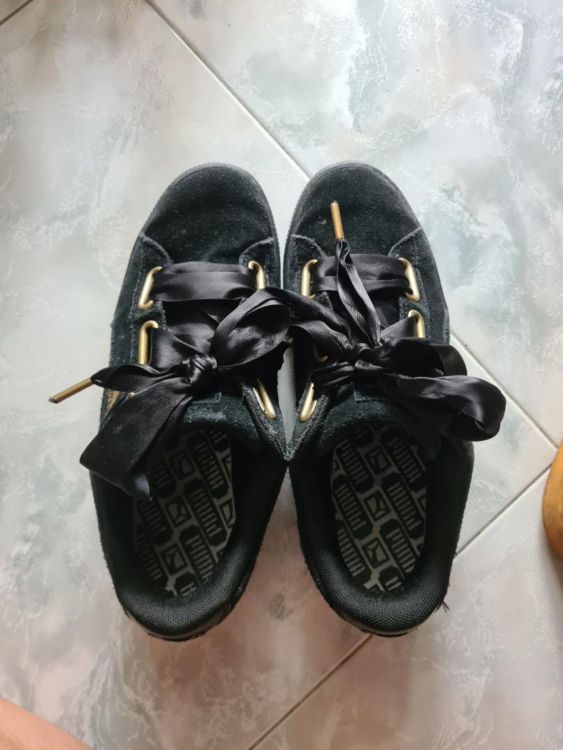 Puma satin bow on sale