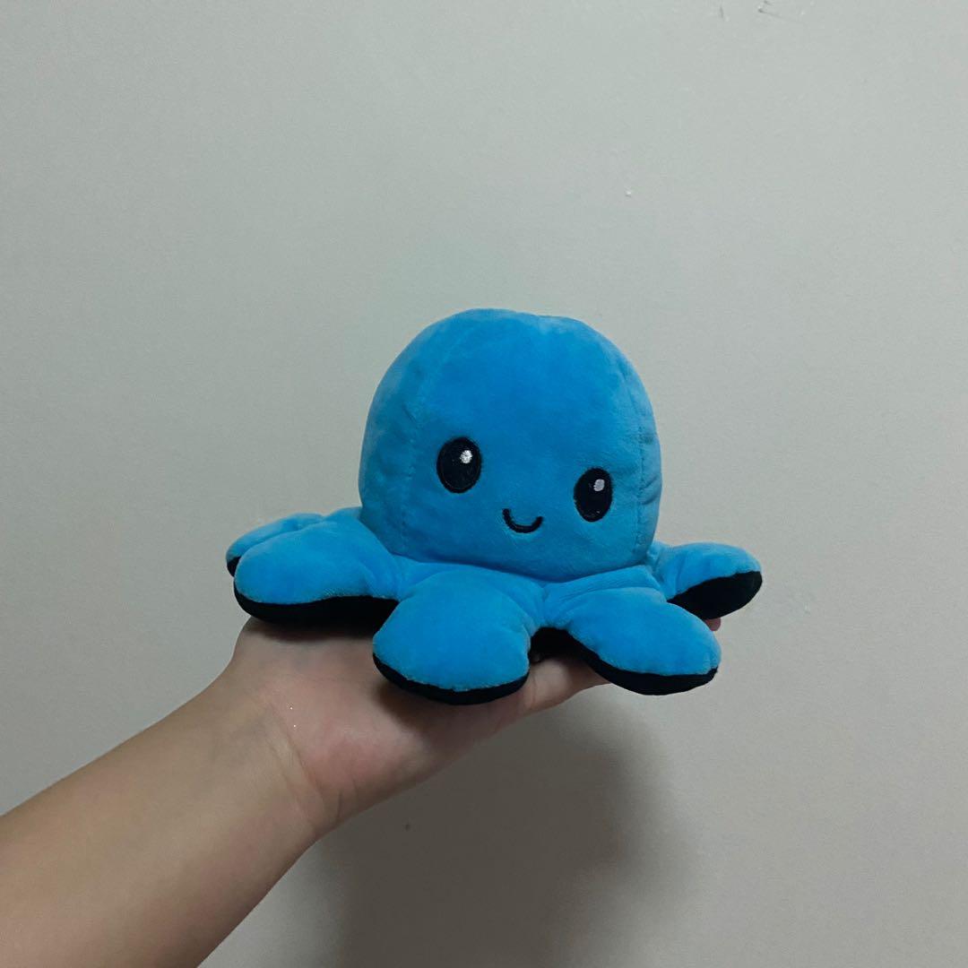 angry octopus plush