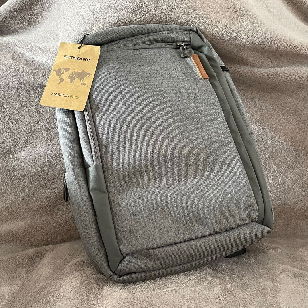 Samsonite Marcus ECO LP Backpack S EXP Men s Fashion Bags