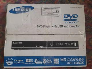 Samsung DVD player with USB and Karaoke