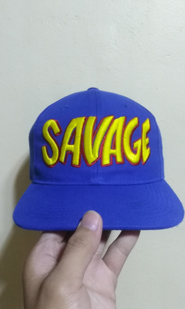 SAVAGE SNAPBACK, Men's Fashion, Watches & Accessories, Caps & Hats on ...