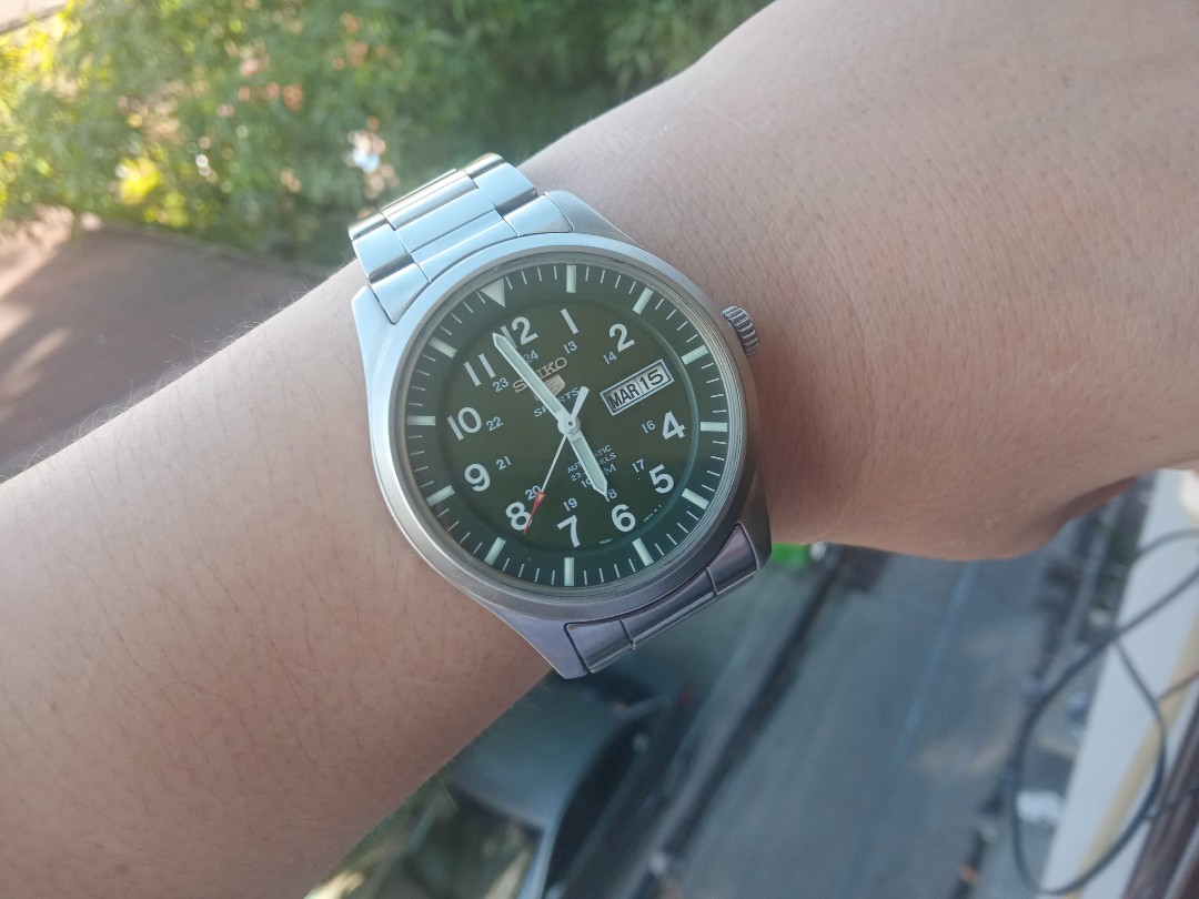 Seiko Army Automatic, Men's Fashion, Watches \u0026 Accessories, Watches on  Carousell