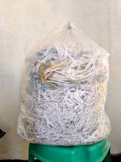 Shredded papers for free