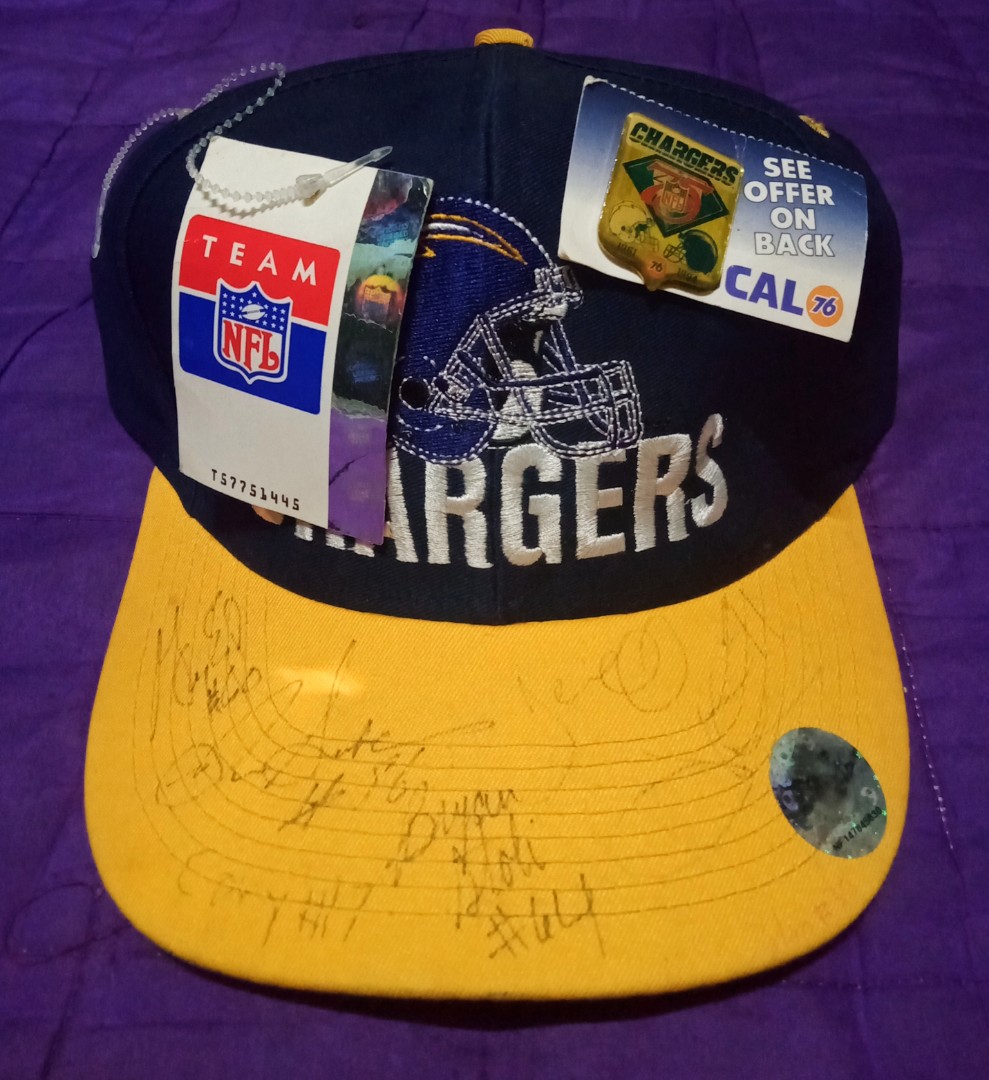 Signed Vintage Chargers Hat DS*, Men's 