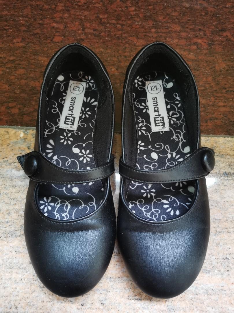Smart Fit Kids Black Shoes