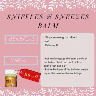 Sniffles & Sneezes Balm