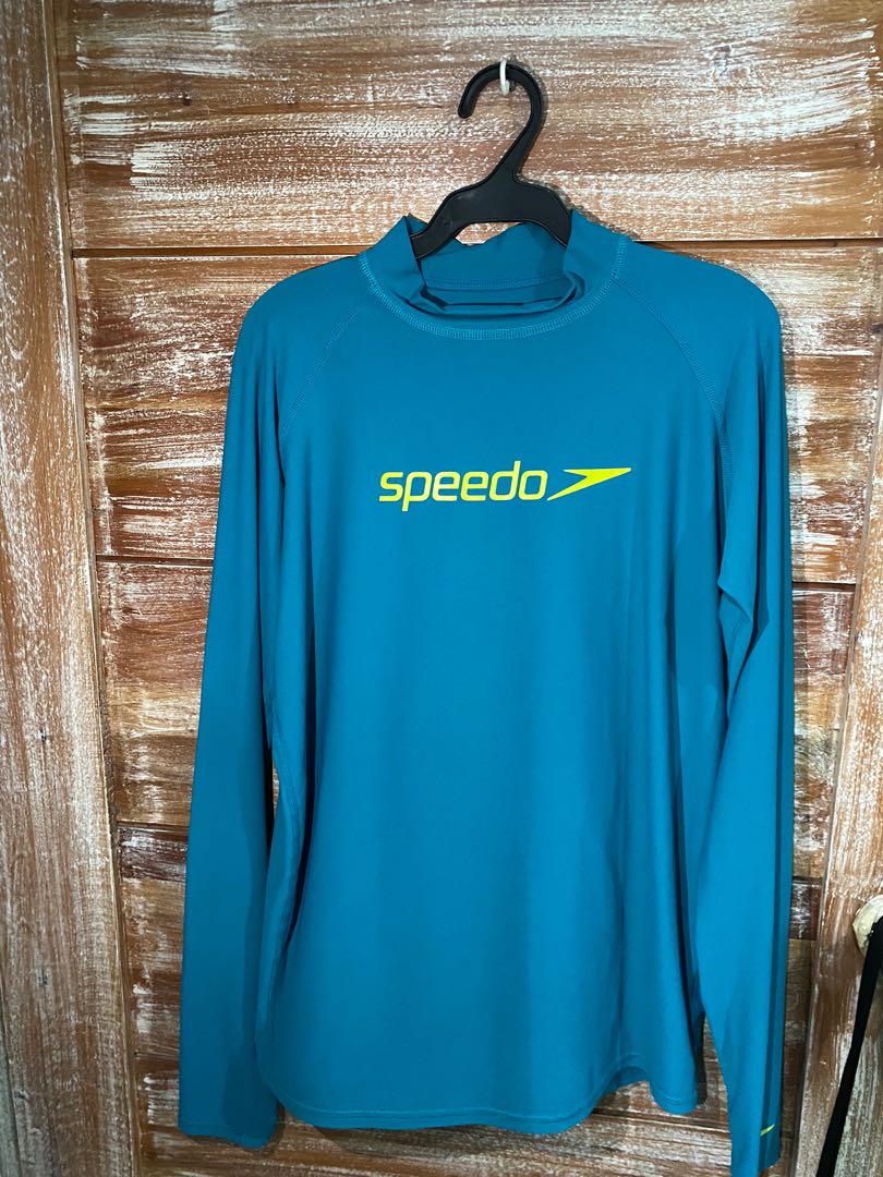 Speedo Rash Guard, Men's Fashion, Tops & Sets, Swim Top & Rash Guards