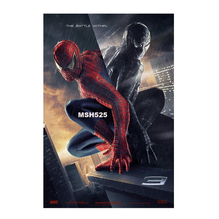 SPIDER-MAN 3 (2007) MOVIE POSTERS, Hobbies & Toys, Memorabilia &  Collectibles, Fan Merchandise on Carousell