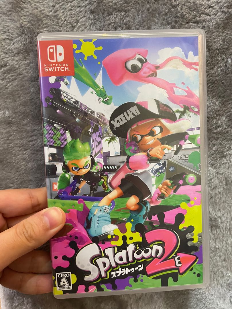 Switch Splatoon 2 日版, 電子遊戲, 電子遊戲, Nintendo 任天堂 - Carousell