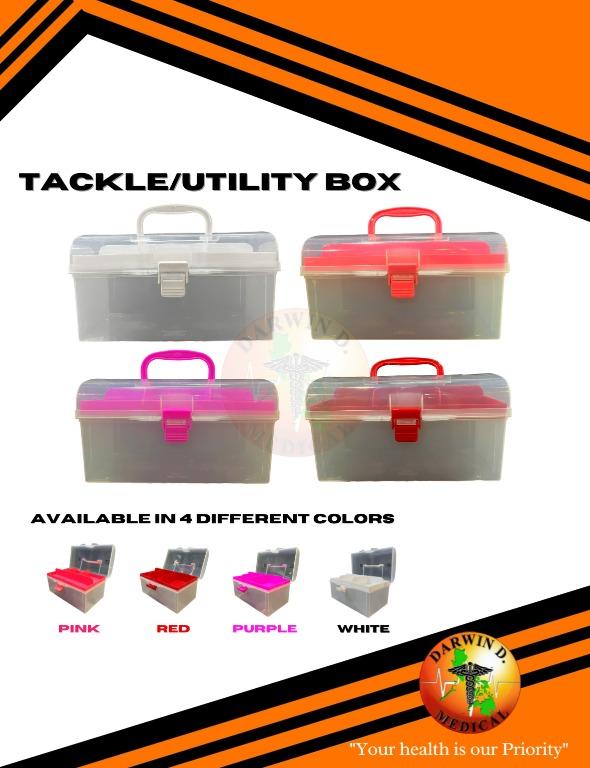TACKLE BOX - UTILITY BOX, Health & Nutrition, Medical Supplies & Tools on  Carousell