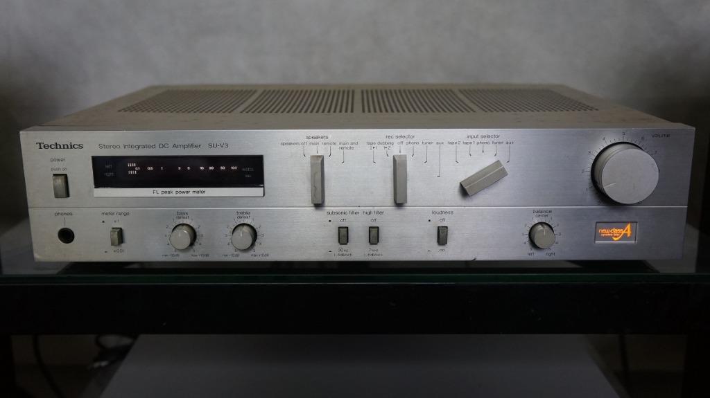Technics SU-V3 Stereo Integrated DC Amplifier (Class A), Audio