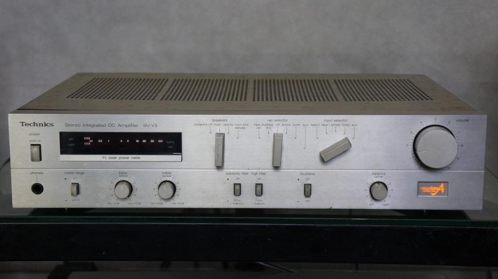 Technics SU-V3 Stereo Integrated DC Amplifier (Class A), Audio
