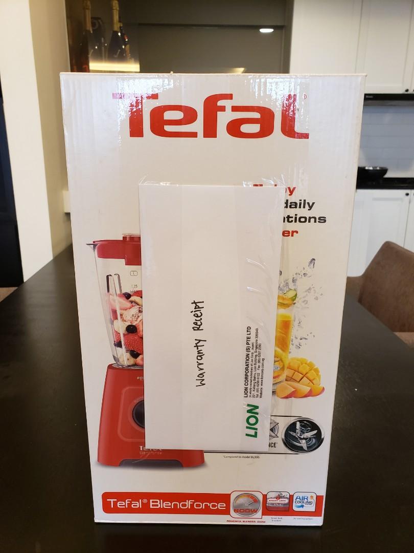 Tefal blender blendforce 2 (Red), TV & Home Appliances, Kitchen