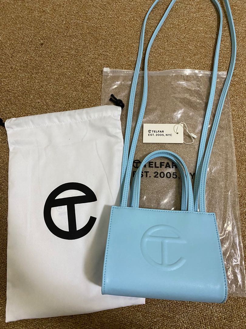 Telfar pool blue small best sale