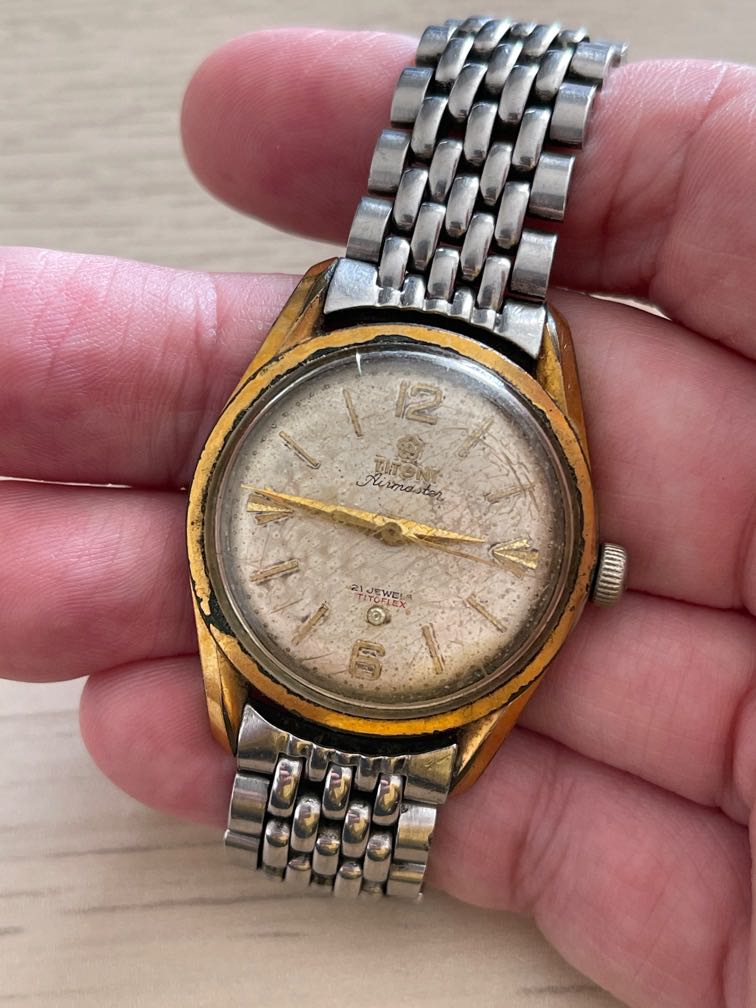Titoni airmaster 21 sales jewels titoflex gold