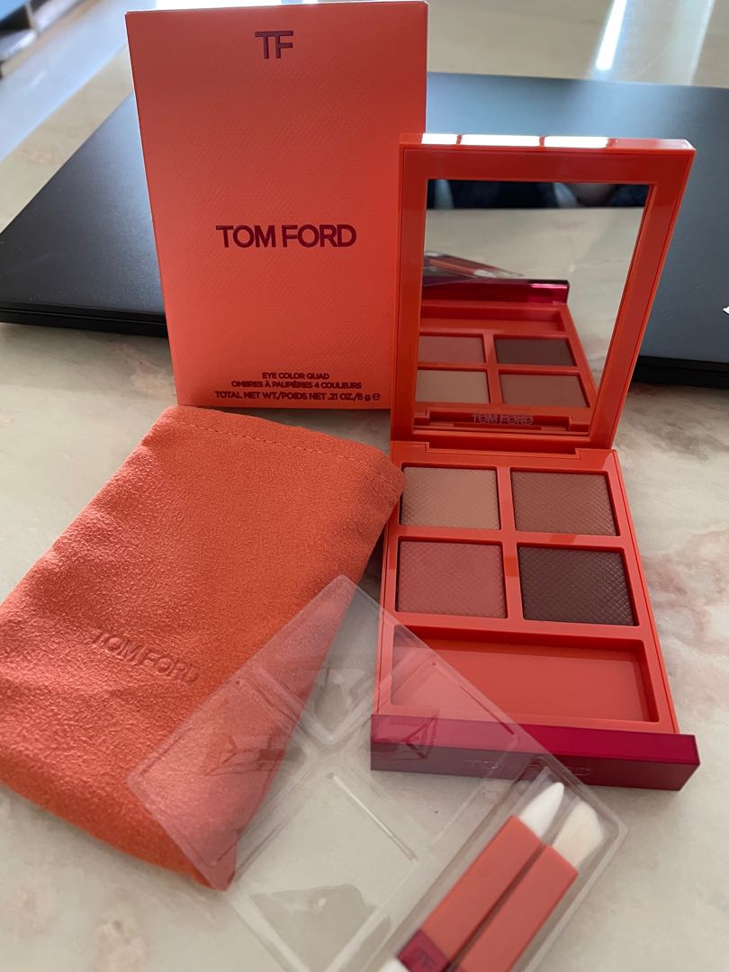 Tom Ford (Limited edition): eye color quad (BP01 Belle De Peche 【WEB限定】 TOM FORD PECHE DE BELLE BP01 アイシャドウ