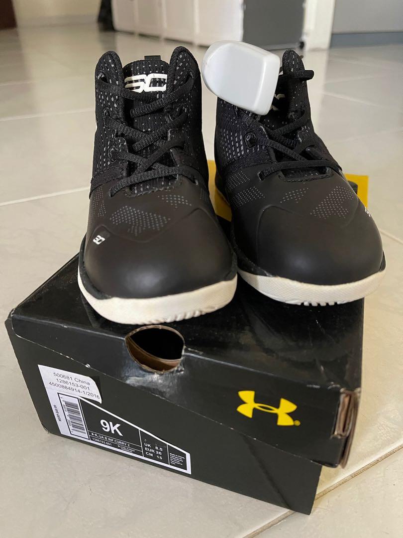 Under armour curry 2 2016 on sale kids