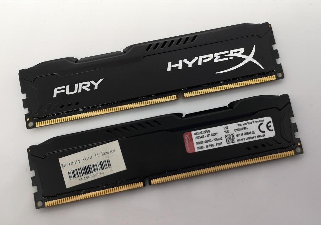 Kingston hyperx fury 8gb 1866mhz ddr3 shop
