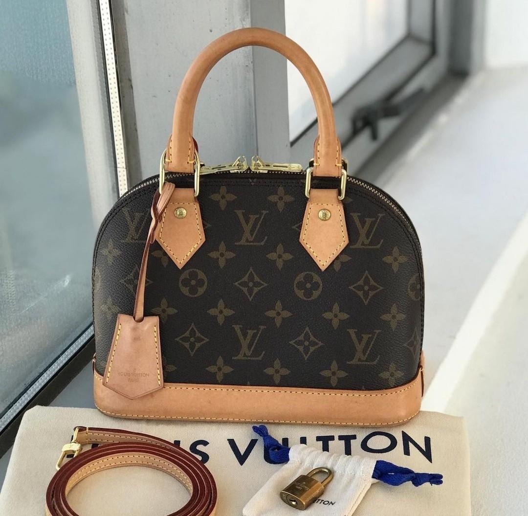 Louis Vuitton Hot Stamping Unboxing  Alma BB Clochette Key Bell 