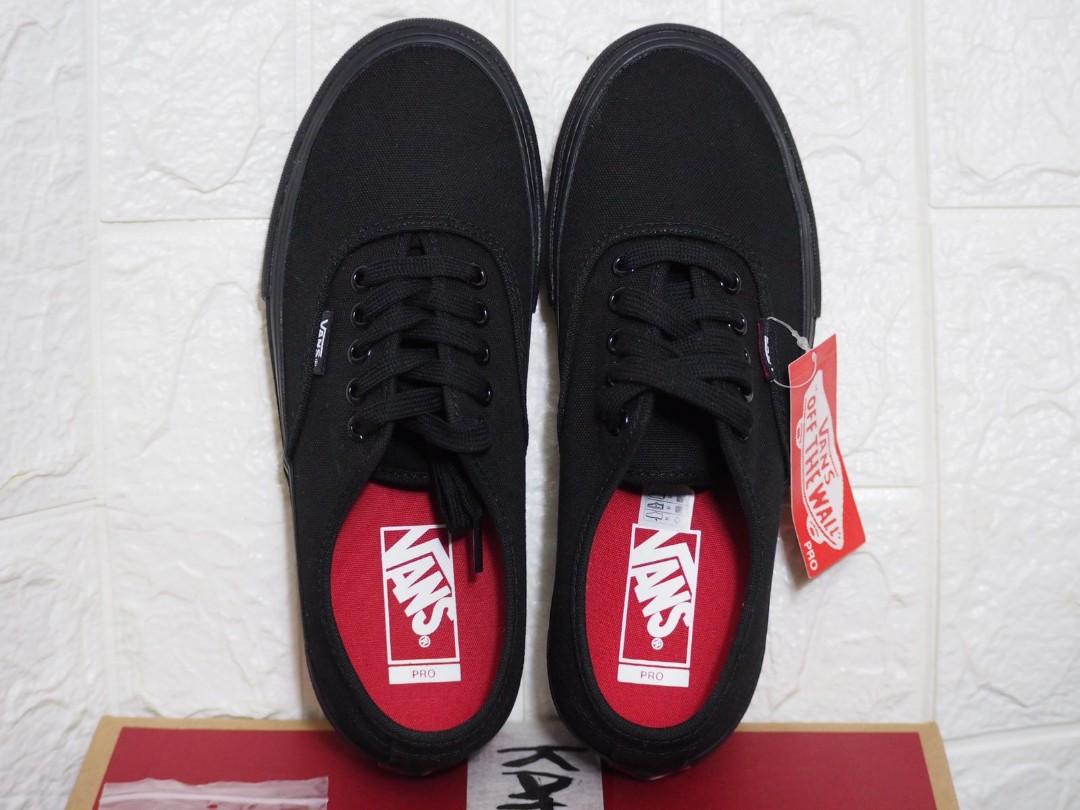 vans authentic pro triple black