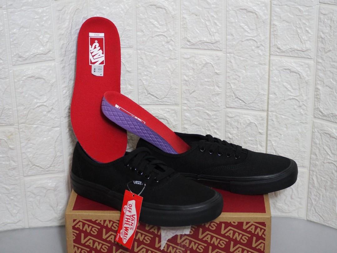 vans authentic pro triple black