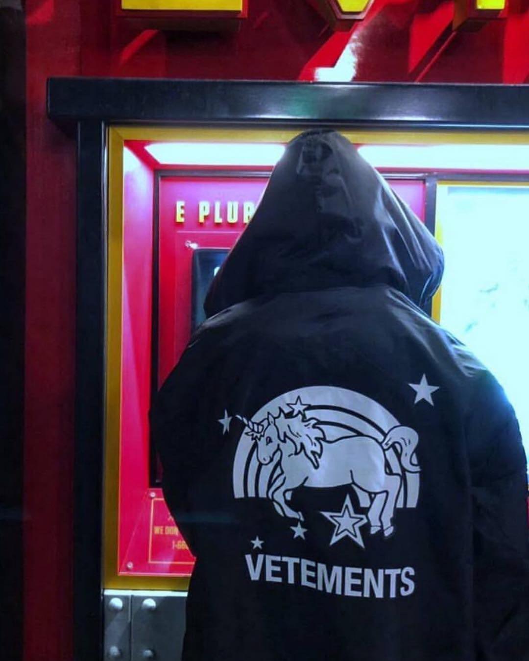 Vetements Unicorn Raincoat Carousell