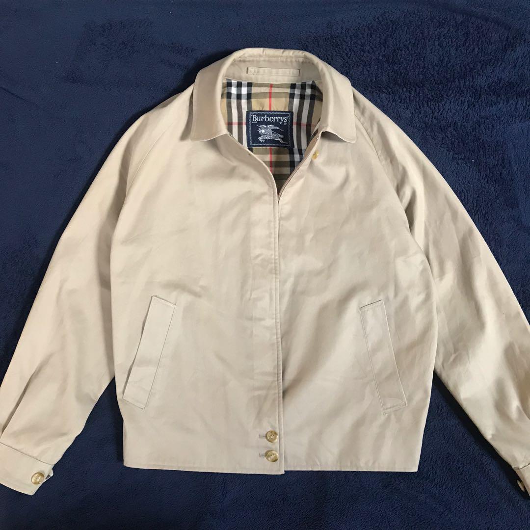 VINTAGE BURBERRY HARRINGTON JACKET