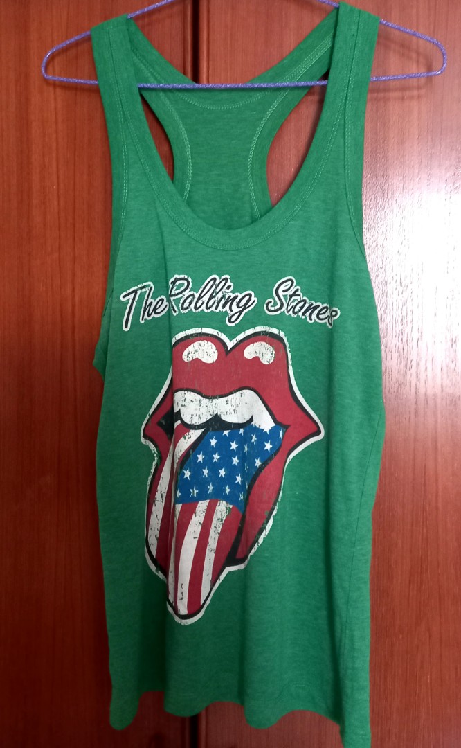 Vintage Rolling Stones Tank Top, Women's Fashion, Tops, Sleeveless on ...