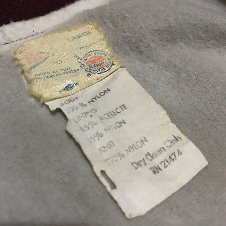 Vtg ILGWU Varsity Jacket
