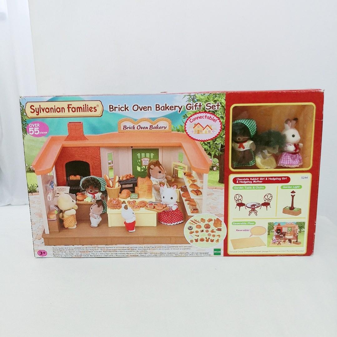 FREE 2 Baby Outdoor Series Sylvanian Families Bricks Oven Bakery Gift Set