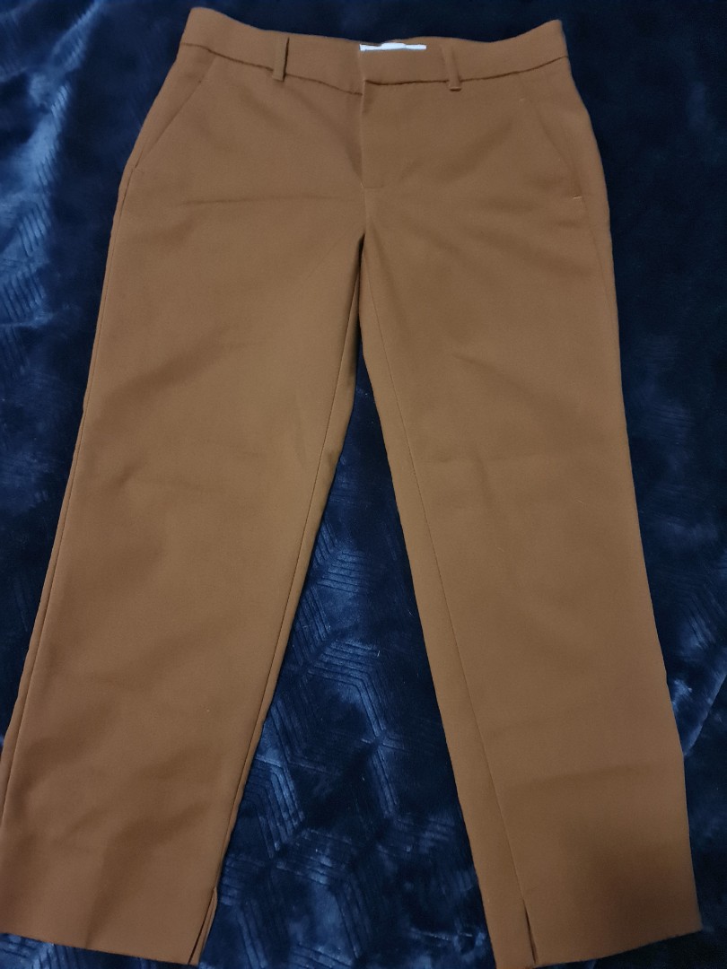 Zara brown pants, Women's Fashion 
