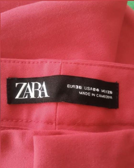 Zara pink trousers, Women's Fashion, Bottoms, Other Bottoms on