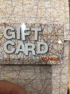 $200 Tangs gift card