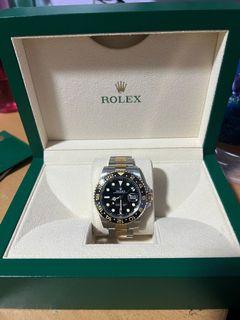 2019 Rolex GMT Master 2 Half Gold 