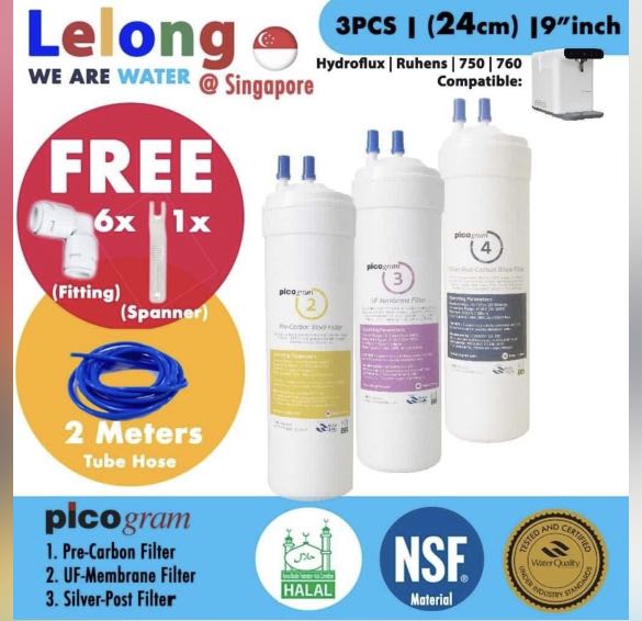 24cm, 9 inches, ruhens boost hydroflux 750, Korea Filters Cartridge